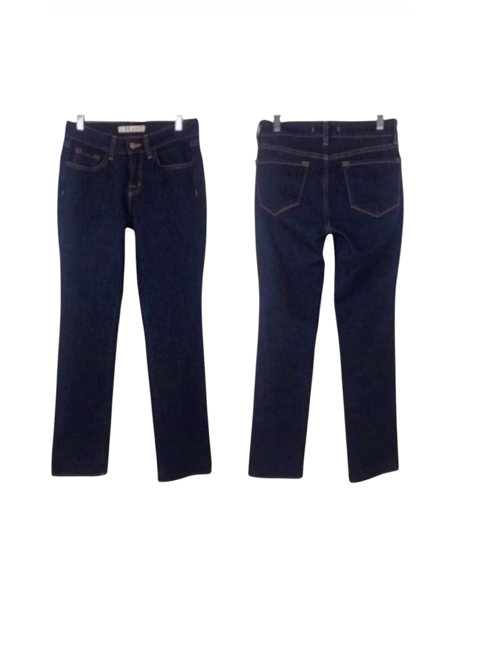 J Brand Curvy Fit Stright Leg Dark Wash Jeans size 28 Style # 370051528